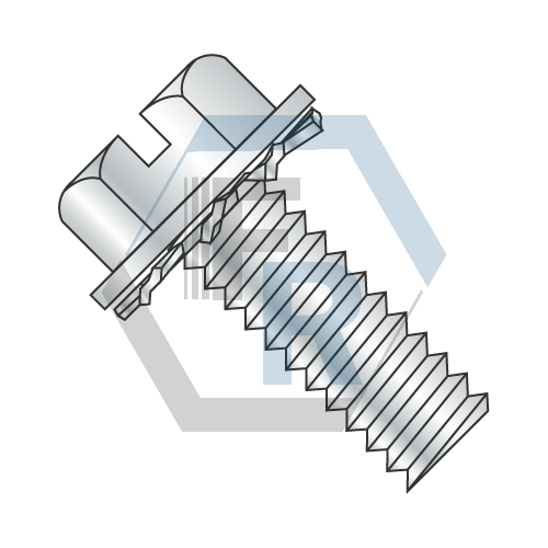 Ext. Tooth, Steel Zinc Icon