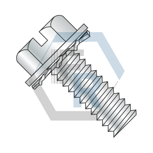 Int. Tooth, Steel Zinc Icon