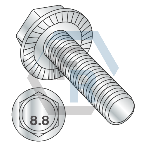 Class 8.8 Serrated Zinc ~DIN 6921 icon