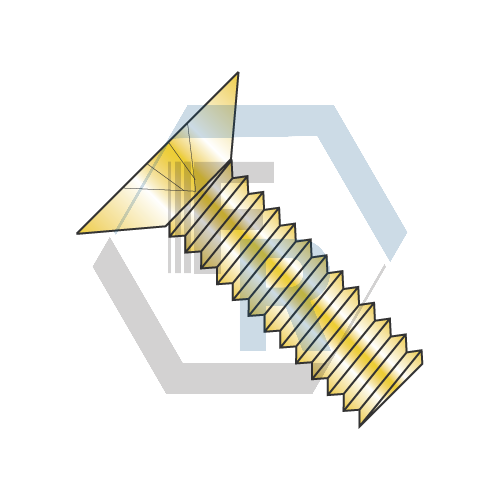 MS24693 Coarse, Steel Cad Yellow Icon